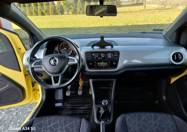 Skoda Citigo cena 31900 przebieg: 38970, rok produkcji 2019 z Czarna Białostocka małe 232